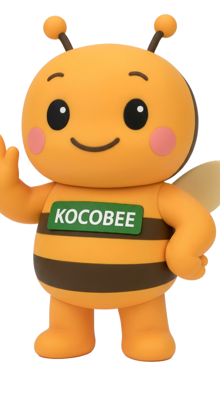 Mascot Kocobee của Kocobee AI Studio